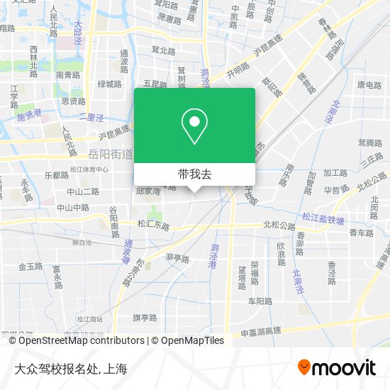 大众驾校报名处地图