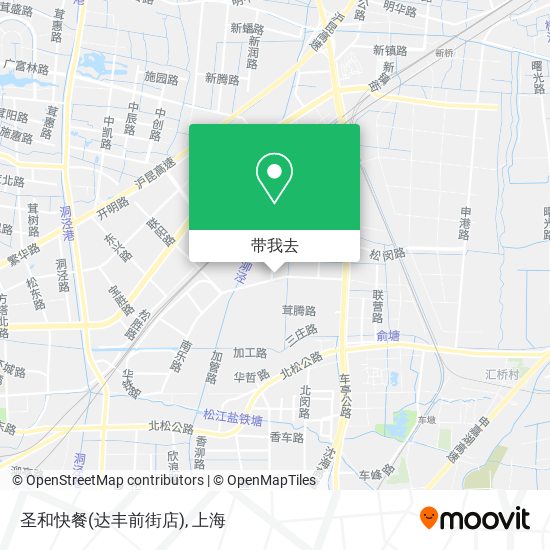 圣和快餐(达丰前街店)地图