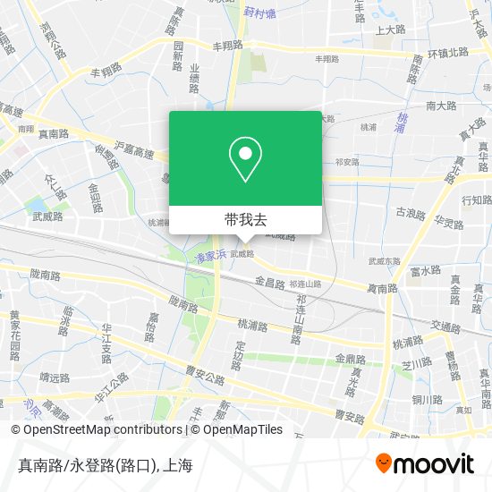 真南路/永登路(路口)地图