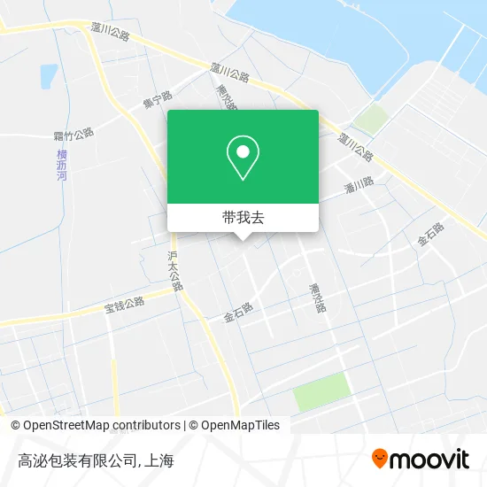 高泌包装有限公司地图