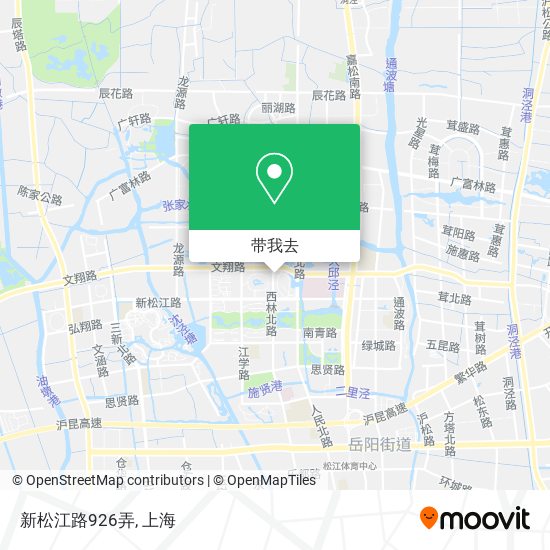 新松江路926弄地图