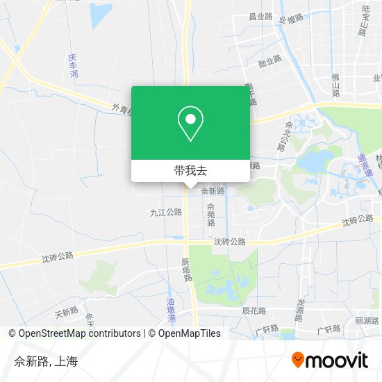 佘新路地图