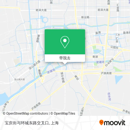 宝庆街与环城东路交叉口地图