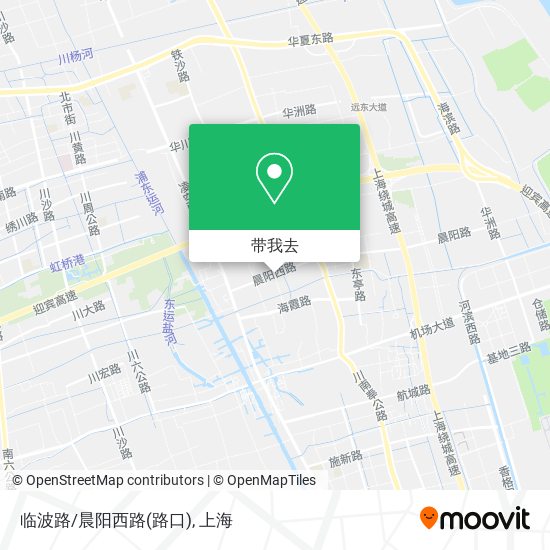 临波路/晨阳西路(路口)地图