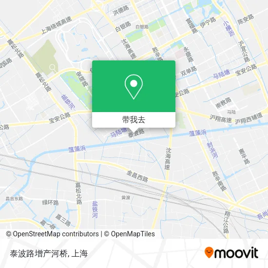 泰波路增产河桥地图