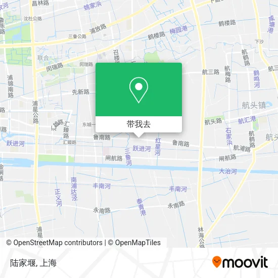 陆家堰地图