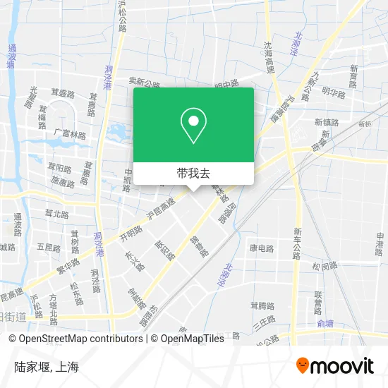 陆家堰地图
