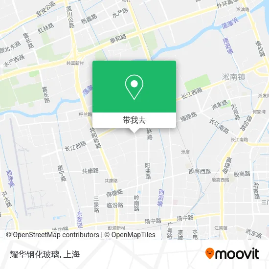 耀华钢化玻璃地图