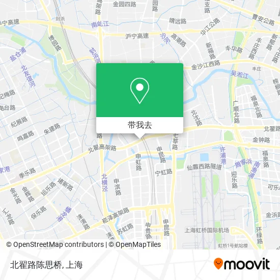 北翟路陈思桥地图