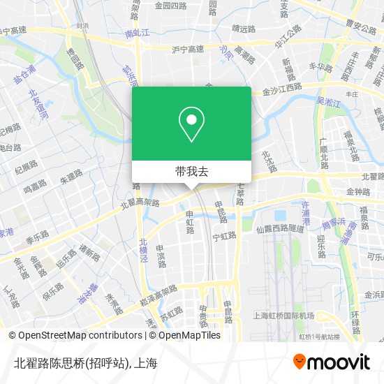 北翟路陈思桥(招呼站)地图