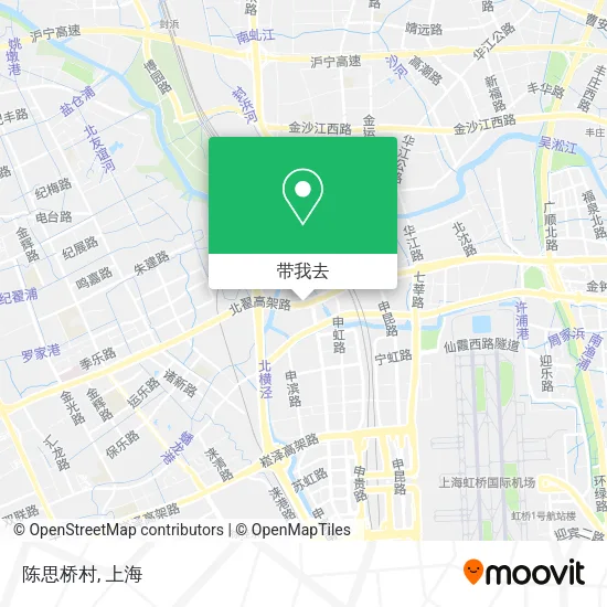 陈思桥村地图