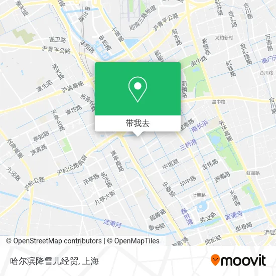哈尔滨降雪儿经贸地图