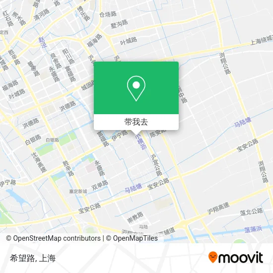 希望路地图