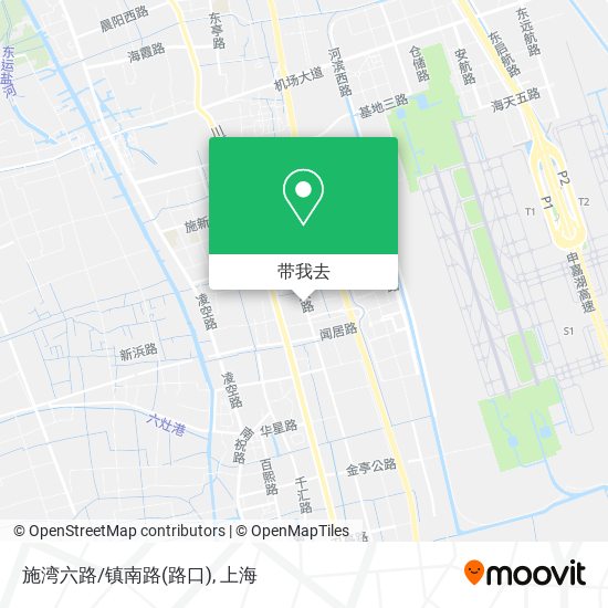 施湾六路/镇南路(路口)地图