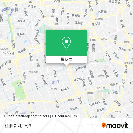 注册公司地图