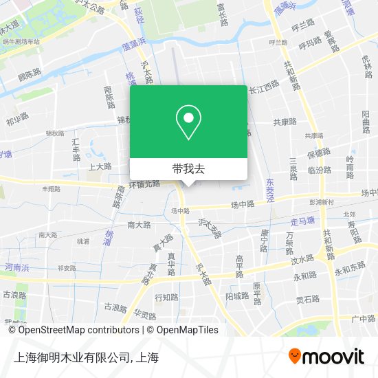上海御明木业有限公司地图