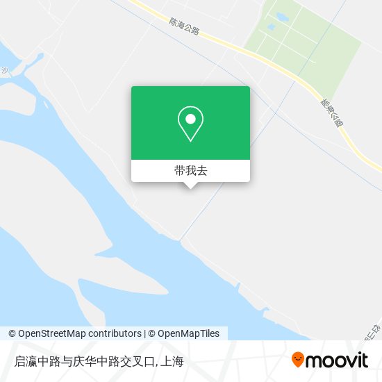 启瀛中路与庆华中路交叉口地图