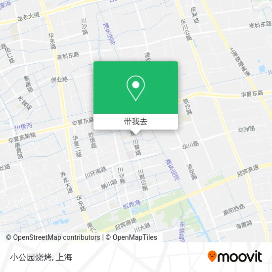 小公园烧烤地图