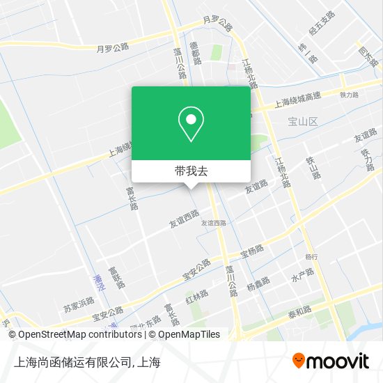 上海尚函储运有限公司地图
