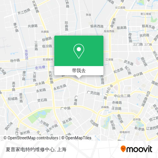 夏普家电特约维修中心地图
