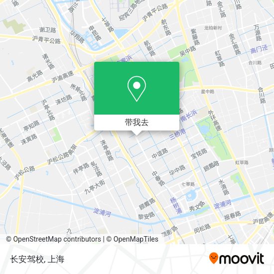 长安驾校地图