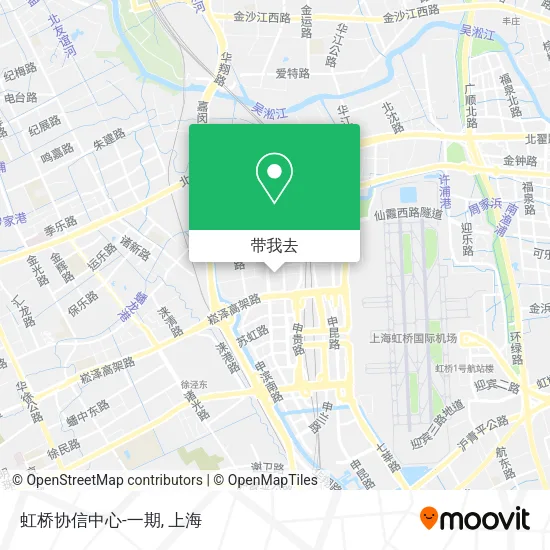 虹桥协信中心-一期地图