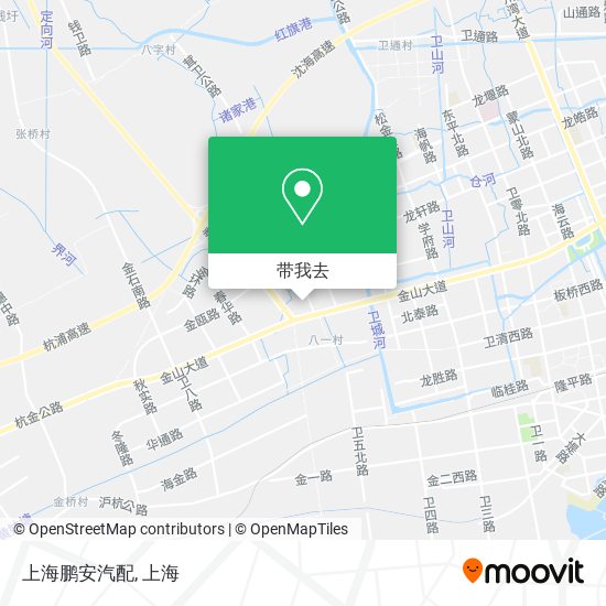 上海鹏安汽配地图