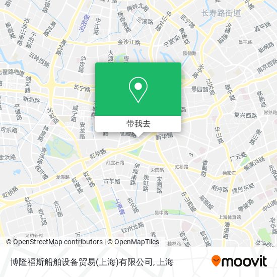 博隆福斯船舶设备贸易(上海)有限公司地图