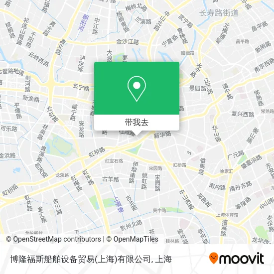 博隆福斯船舶设备贸易(上海)有限公司地图