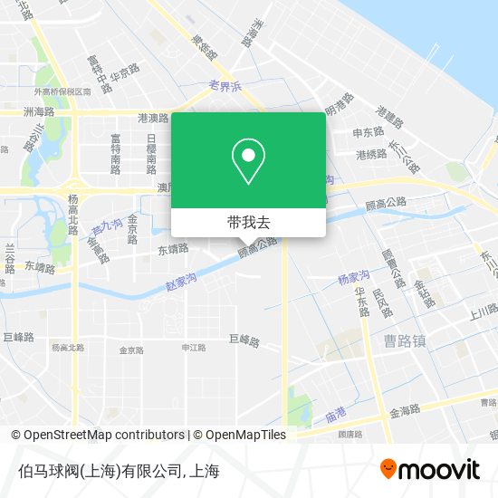 伯马球阀(上海)有限公司地图