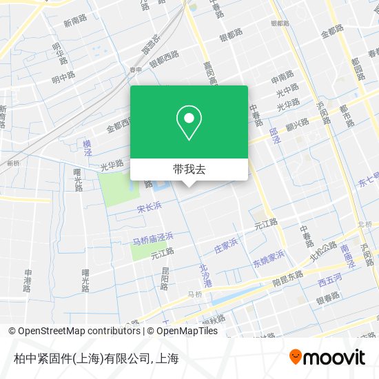 柏中紧固件(上海)有限公司地图