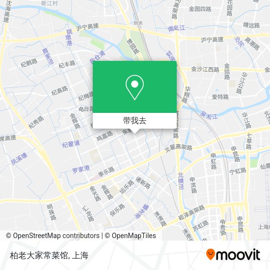 柏老大家常菜馆地图