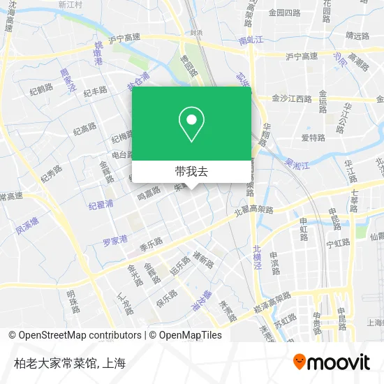 柏老大家常菜馆地图