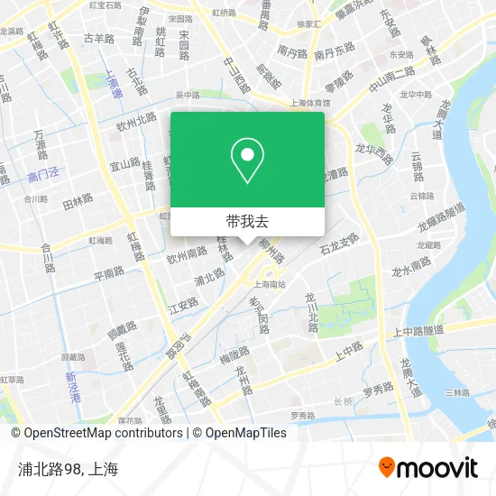 浦北路98地图