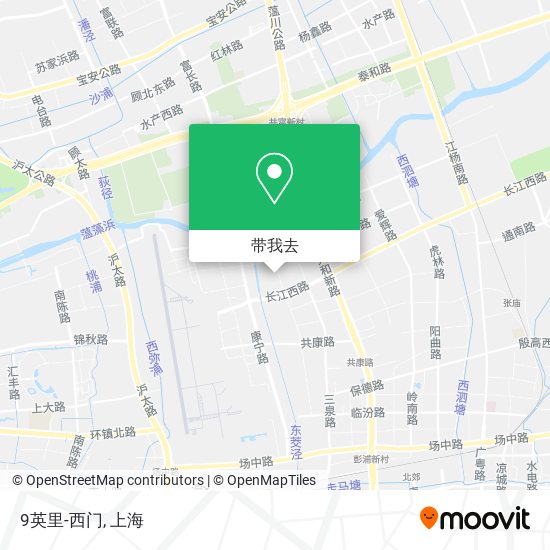9英里-西门地图