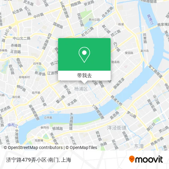 济宁路479弄小区-南门地图