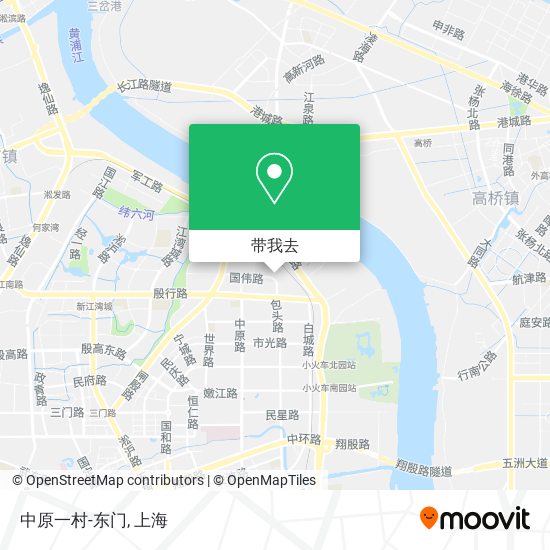 中原一村-东门地图
