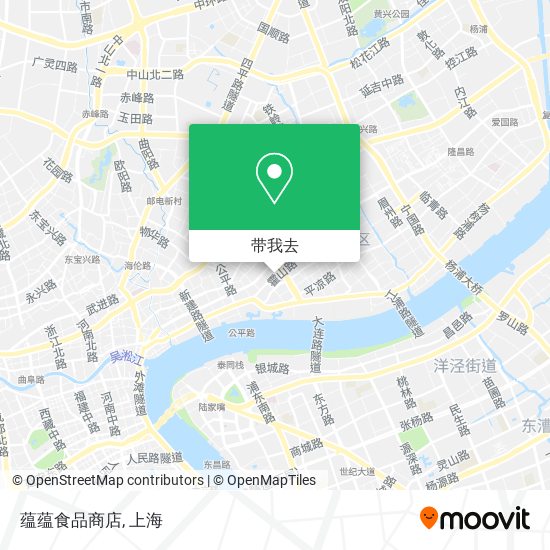 蕴蕴食品商店地图