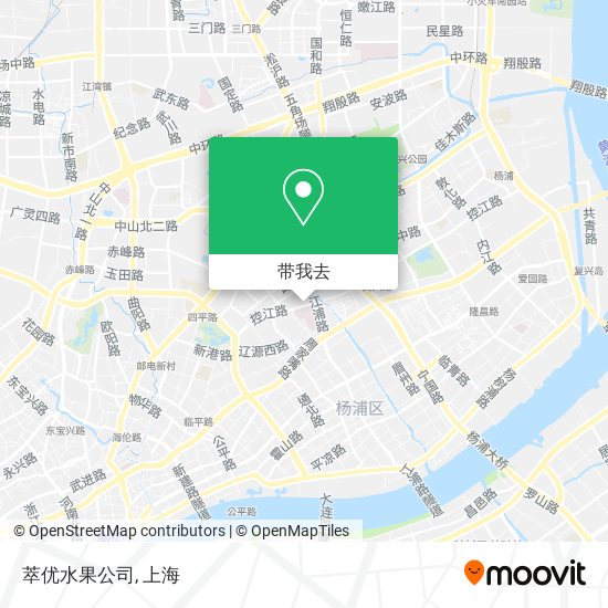 萃优水果公司地图