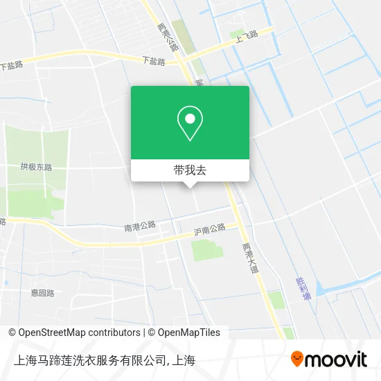 上海马蹄莲洗衣服务有限公司地图
