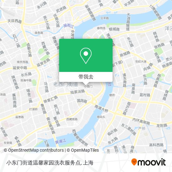小东门街道温馨家园洗衣服务点地图