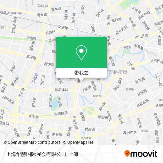上海华赫国际展会有限公司地图