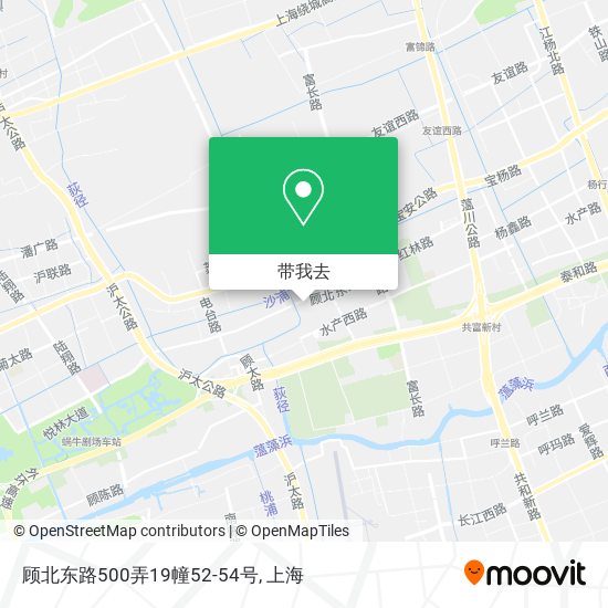 顾北东路500弄19幢52-54号地图