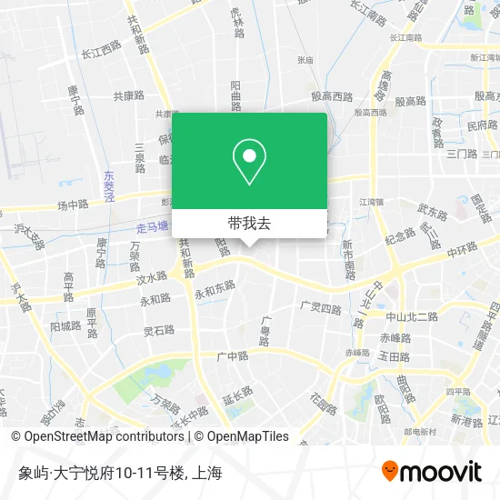 象屿·大宁悦府10-11号楼地图
