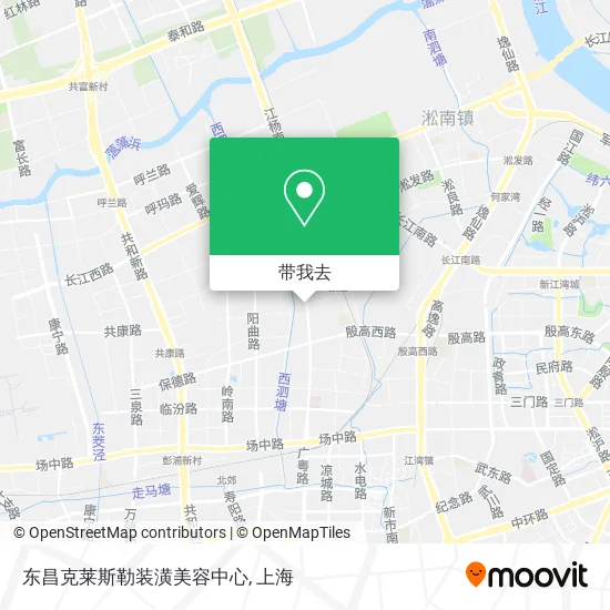 东昌克莱斯勒装潢美容中心地图
