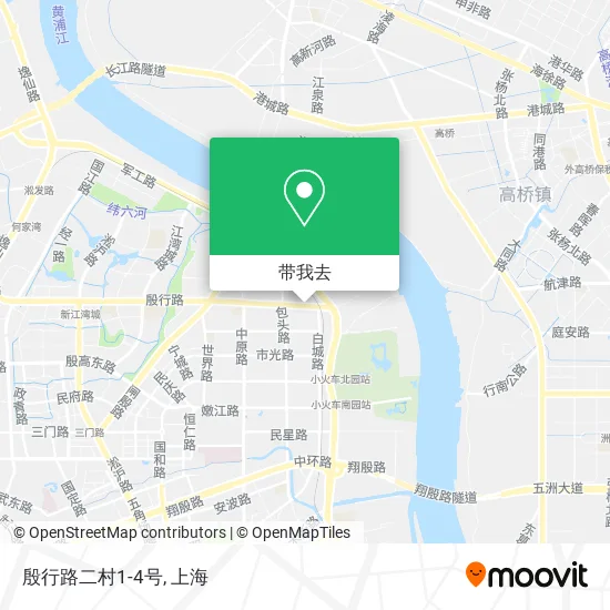 殷行路二村1-4号地图