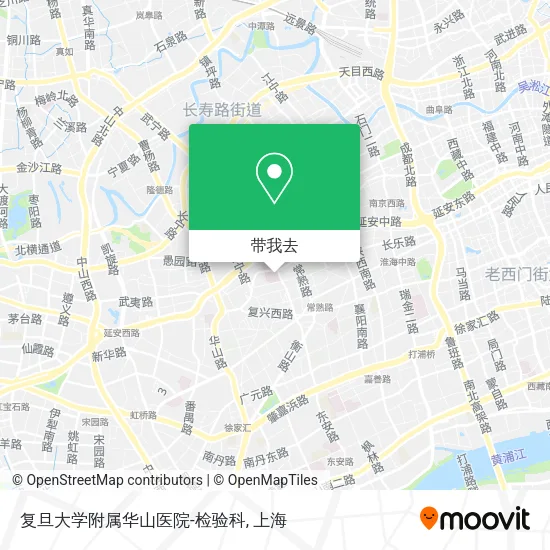 复旦大学附属华山医院-检验科地图