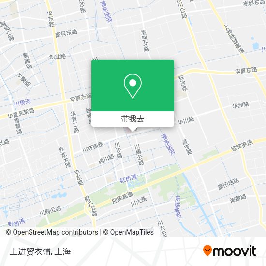 上进贸衣铺地图