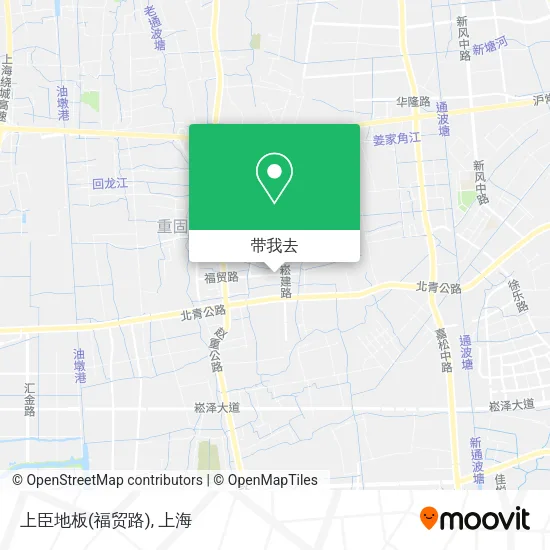 上臣地板(福贸路)地图