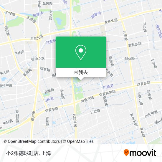 小2张德球鞋店地图